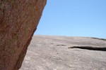 Enchanted Rock, solid for millennia.